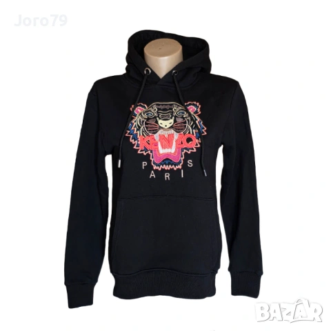 KENZO ICON Tiger Hoodie Дамски Суичър С Качулка Ежедневен Раз.М