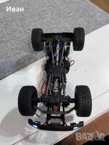 Traxxas TRX-4M Blue Bronco (Като Нов + Пълен Тунинг Injora & Гаранция), снимка 4 - Коли, камиони, мотори, писти - 54768522