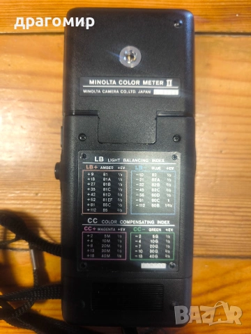 MINOLTA COLOR METER ll, снимка 4 - Светкавици, студийно осветление - 54842991