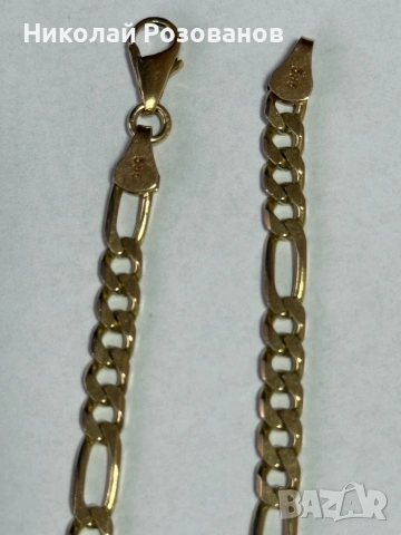 Златна гривна унисекс НОВА, снимка 5 - Гривни - 54274042