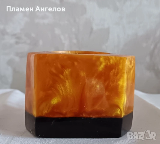 Моливник, цигаретник Кехлибарен Каталин, Бакелит. , снимка 2 - Други ценни предмети - 54952020