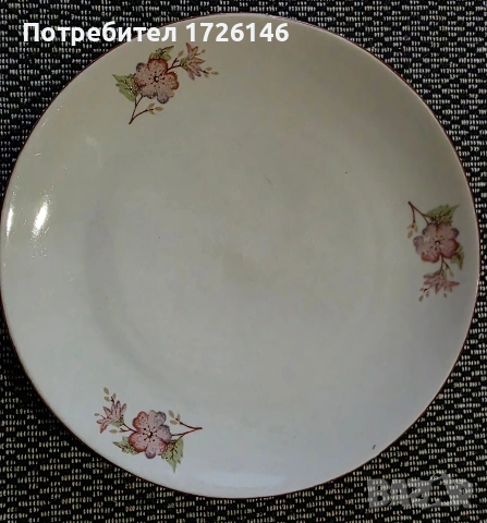 Порцеланова чиния на Дянко Стефанов 