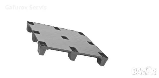 Пластмасов палет LIGHT 1210 CD – 1200 × 1000 мм, снимка 2 - Друго - 55522649