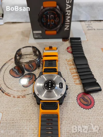 Garmin Fenix 8 Sapphire Amoled Titanium 51 mm, снимка 7 - Смарт часовници - 55380932