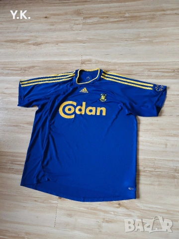 Оригинална мъжка тениска Adidas Climacool x Brondby IF / Season 06-07 (Away), снимка 2 - Тениски - 54996190