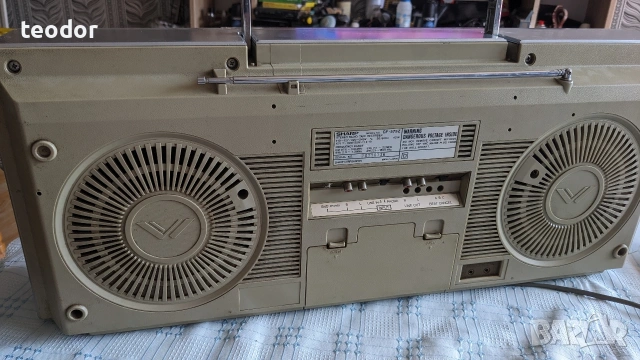 Уникален SHARP GF575, снимка 7 - Радиокасетофони, транзистори - 55084764