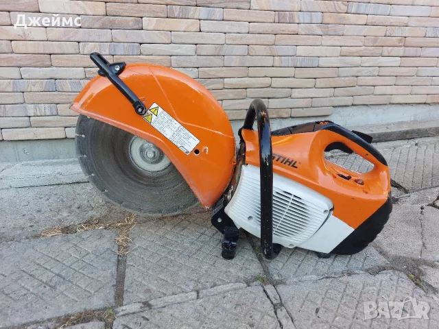 Моторен фугорез STIHL TS 420 , снимка 11 - Диамантени и режещи инструменти - 55536208
