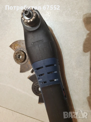 Акумулаторен реноватор Bosch GOP 10.8V-Li. Само тяло с ножчета. 55€ (без коментар!), снимка 5 - Други инструменти - 53997765