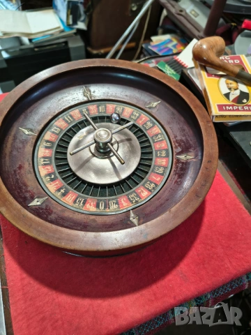 Рулетка от казино, снимка 2 - Антикварни и старинни предмети - 54063677