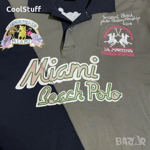 Мъжка Тениска La Martina Размер XXL, снимка 2 - Тениски - 54098616