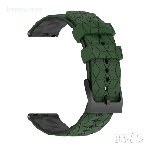 FOOTBALL Каишка за смарт часовник Huawei Watch/Samsung/Apple/Xiaomi/Garmin/Amazfit/Casio/Honor, снимка 12 - Каишки за часовници - 47893206