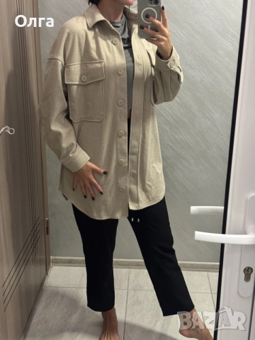 Топъл пуловер Stradivarius за есента, размер M, снимка 3 - Якета - 55595775