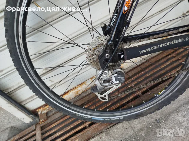 26 цола алуминиев велосипед колело размер 50 Cannondale , снимка 8 - Велосипеди - 55410938