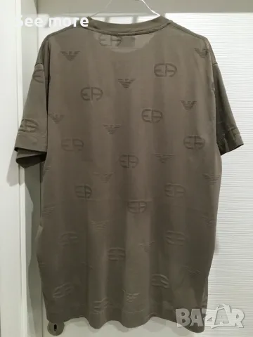 Emporio Armani лого мъжка тениска 3XL, снимка 4 - Тениски - 55578401