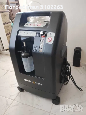 Кислороден концентратор DeVilbiss Compact 525, 5-литров, употребяван 2180 часа, снимка 2 - Медицинска апаратура - 54991111