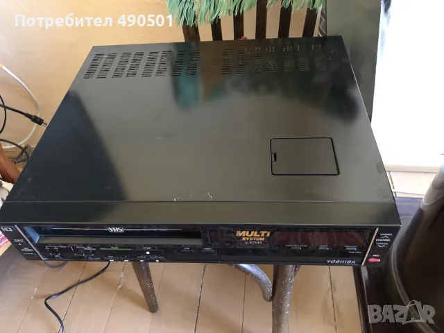 Видео рекордер Toshiba vhs, снимка 2 - Плейъри, домашно кино, прожектори - 55538844