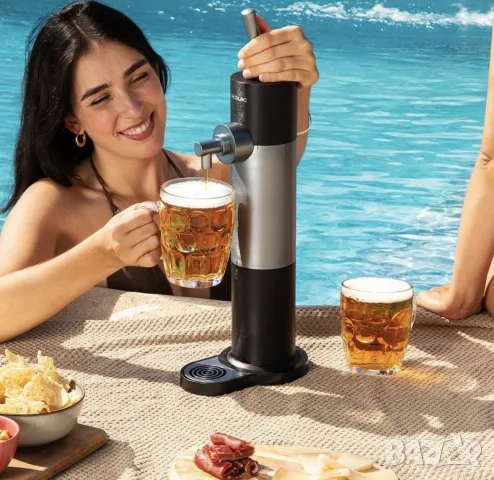 портативен диспенсър за бира Cecotec Beerflow 500, снимка 3 - Други - 55501716
