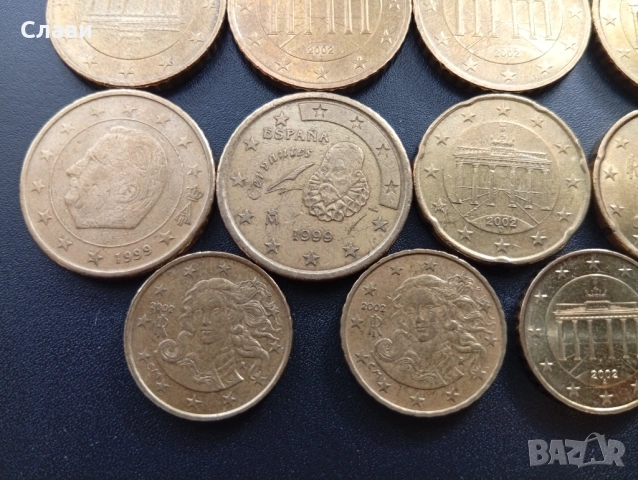 2 Евро/1 Евро/0.50 Цента/0.20 Цента/0.10 Цента/2 Euro/1 Euro, снимка 8 - Нумизматика и бонистика - 53980628