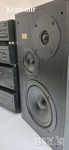 Technics Hi-Fi кула — 4 компонента + тонколони Jamo Harmony 20, снимка 14 - Ресийвъри, усилватели, смесителни пултове - 54987808