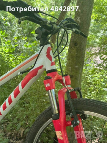 Детски велосипед 24" цола Scott - Лека алуминиева рамка, снимка 6 - Велосипеди - 54727299