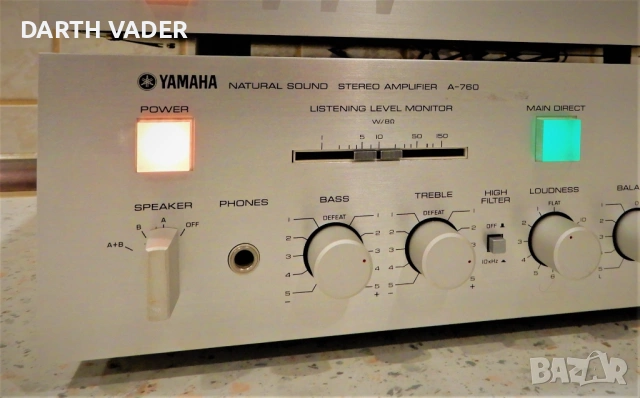 Усилвател YAMAHA A-760 + тунер Т550, снимка 3 - Ресийвъри, усилватели, смесителни пултове - 54401692
