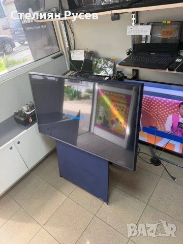 0805  Samsung The Sero, 43LS05B, 43" (108 см), Smart, 4K Ultra HD, QLED, Клас G TV Телевизор Smart -, снимка 10 - Телевизори - 54478225