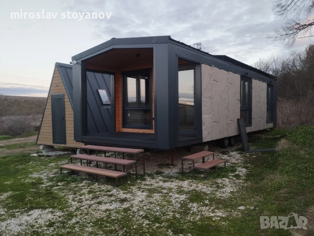 мобилна къща статична каравана tiny house 