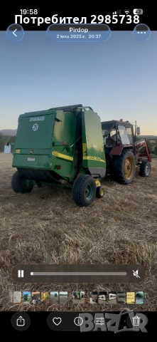 Ролонпреса John Deere 582, снимка 13 - Селскостопанска техника - 54306403
