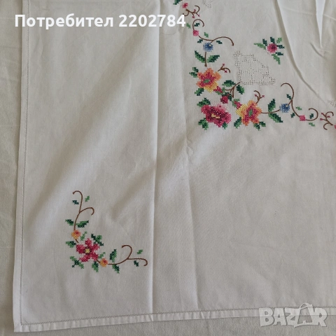 Битови карета, бродерия,каре, снимка 2 - Покривки за маси - 55242835