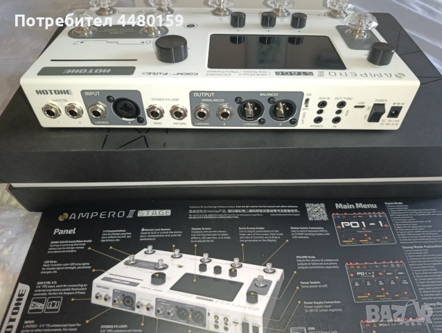 Hotone Ampero II Stage – Като нов! , снимка 3 - Други - 55176427