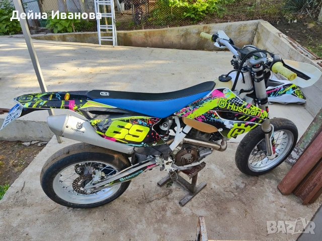 Супер Мото Husqvarna , снимка 2 - Мотоциклети и мототехника - 55149708