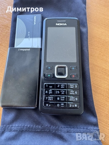 Колекционерски Nokia 6300 black, гръцко меню и клавиатура!