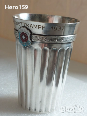 Два броя сребърни чаши,сребро 925, снимка 9 - Чаши - 54742029