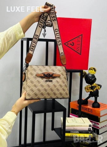 GUESS 💎Дамски Чанти , снимка 4 - Чанти - 53952327