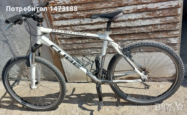 Алуминиев велосипед CUBE 26" хидравлично