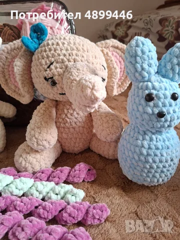 Ръчно изработени амигуруми плетени играчки, снимка 4 - Плюшени играчки - 55433544