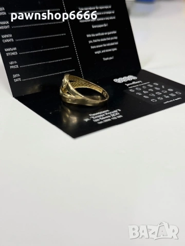 Златен пръстен 14К , снимка 5 - Пръстени - 54027408