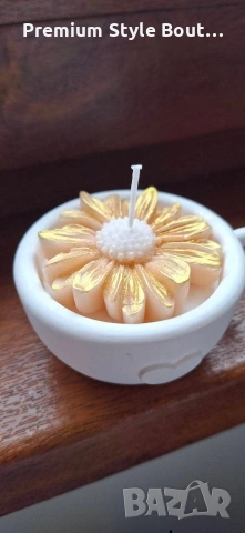 соеви свещи с аромат на кафе, снимка 3 - Декорация за дома - 54004917