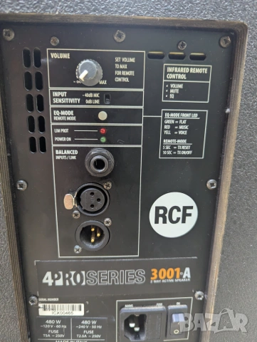 Тонколони RCF 4PRO 3001-A, снимка 11 - Други - 47463748