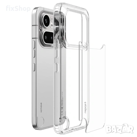 SPIGEN ULTRA HYBRID NOTHING PHONE 4A PRO CRYSTAL CLEAR, снимка 7 - Калъфи, кейсове - 54887393