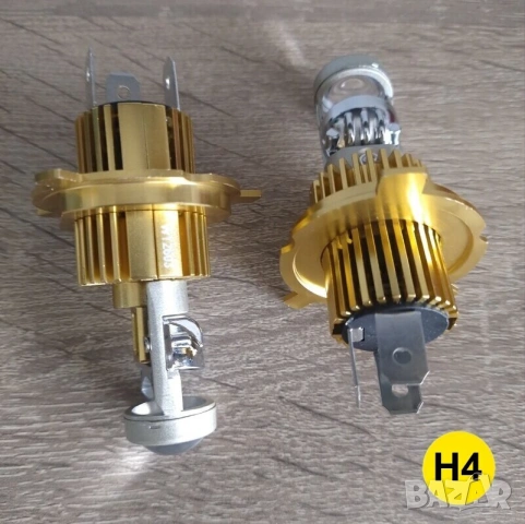 H7, H4 LED Крушки с мини проекторни лупи | 7580 CSP Чип, висока мощност, снимка 10 - Аксесоари и консумативи - 54467657