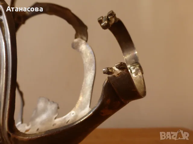 Метална стойка поставка за бутилка вино, снимка 6 - Декорация за дома - 55417856
