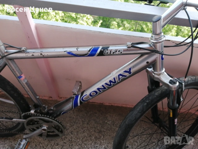 Продавам немски планински байк CONWAY 6125, снимка 3 - Велосипеди - 54621829