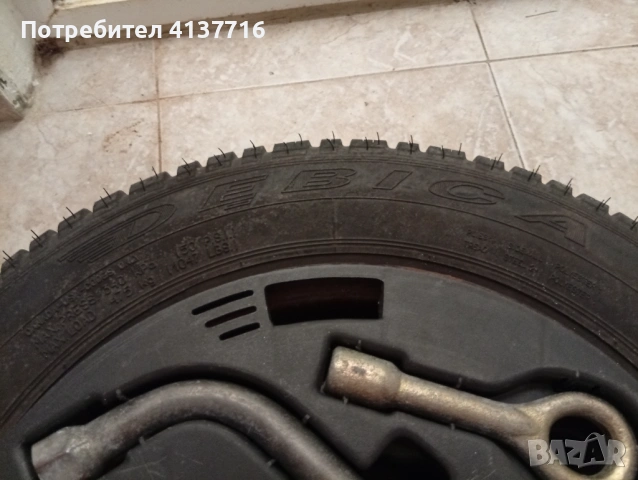 Резервна гума 135/80 R13 (4х98), снимка 5 - Гуми и джанти - 54947246