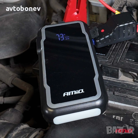 Устройство за бързо стартиране/booster/jump starter AMIO 3 in1-12V/1600A, снимка 9 - Аксесоари и консумативи - 55061579
