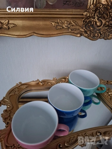 Чаши 3бр. Schumann Bavaria , снимка 3 - Чаши - 54321597