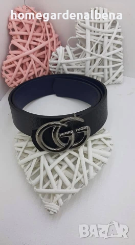 Дамски колан с метална катарама — еко кожа — различни модели и цветове, снимка 3 - Колани - 54232974