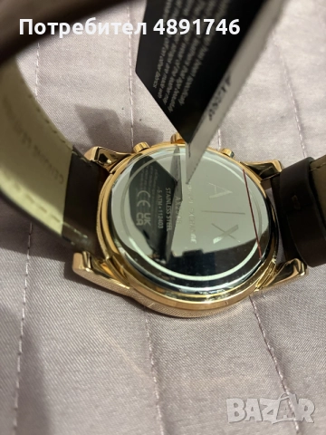Нов мъжки часовник Armani Exchange AX2508 Outer Banks – с кутия и сертификат, снимка 7 - Мъжки - 55369355