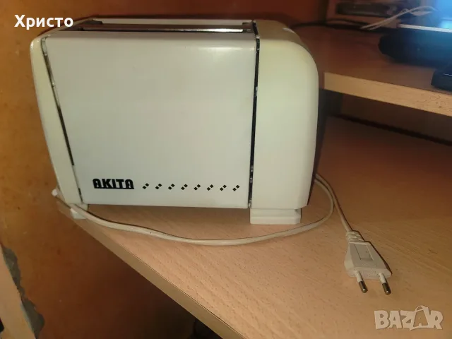 Автоматичен тостер за две филийки с таймер AKITA AT-720
