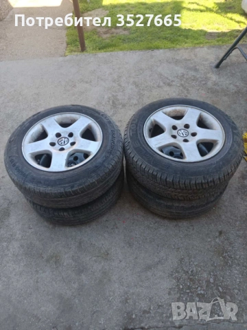 Летни гуми с лети джанти